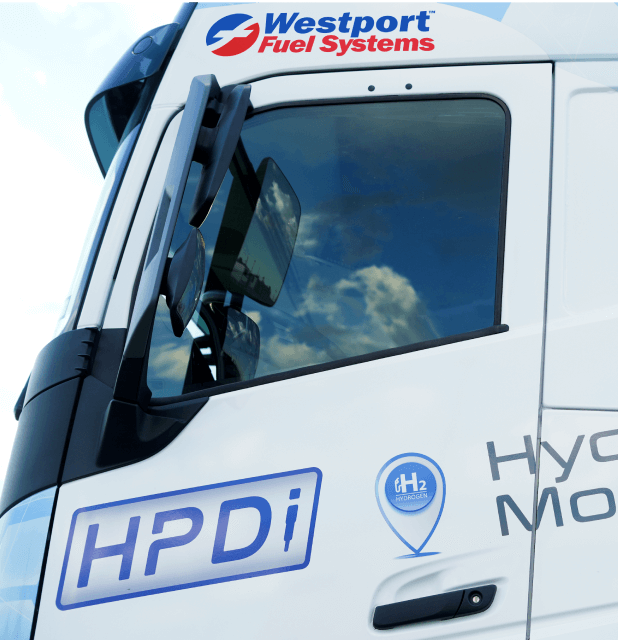 HPDi branded truck door