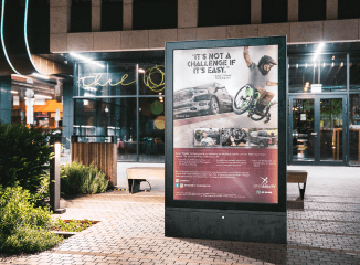 FCA DriveAbility outdoor advertisement